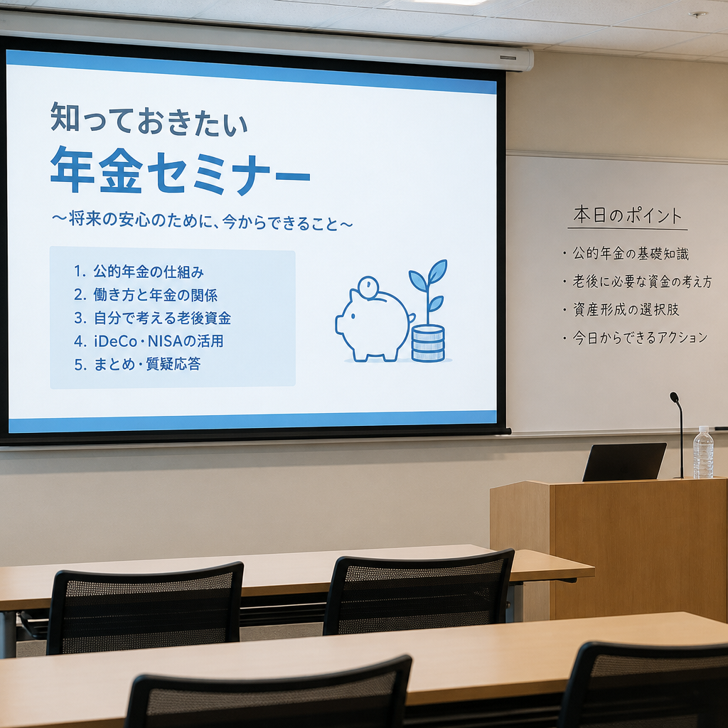 公的年金を理解するための講座